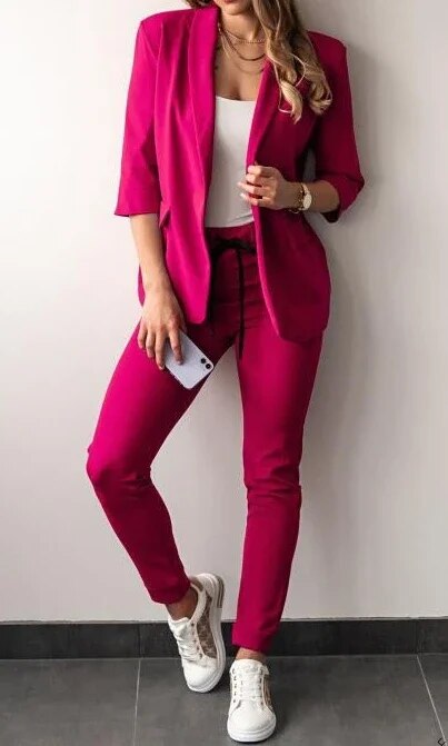 Sunniva | Conjunto de blazer