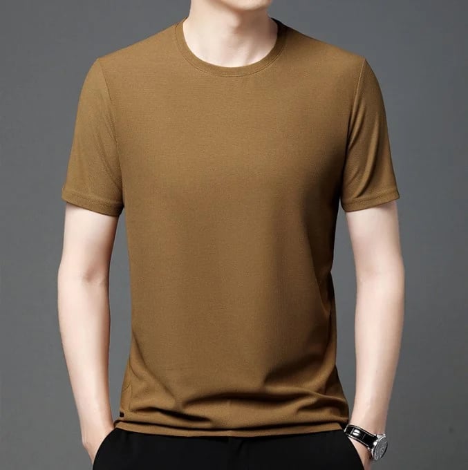 Camiseta de Punto Texturizado: Transpirable y Cómoda