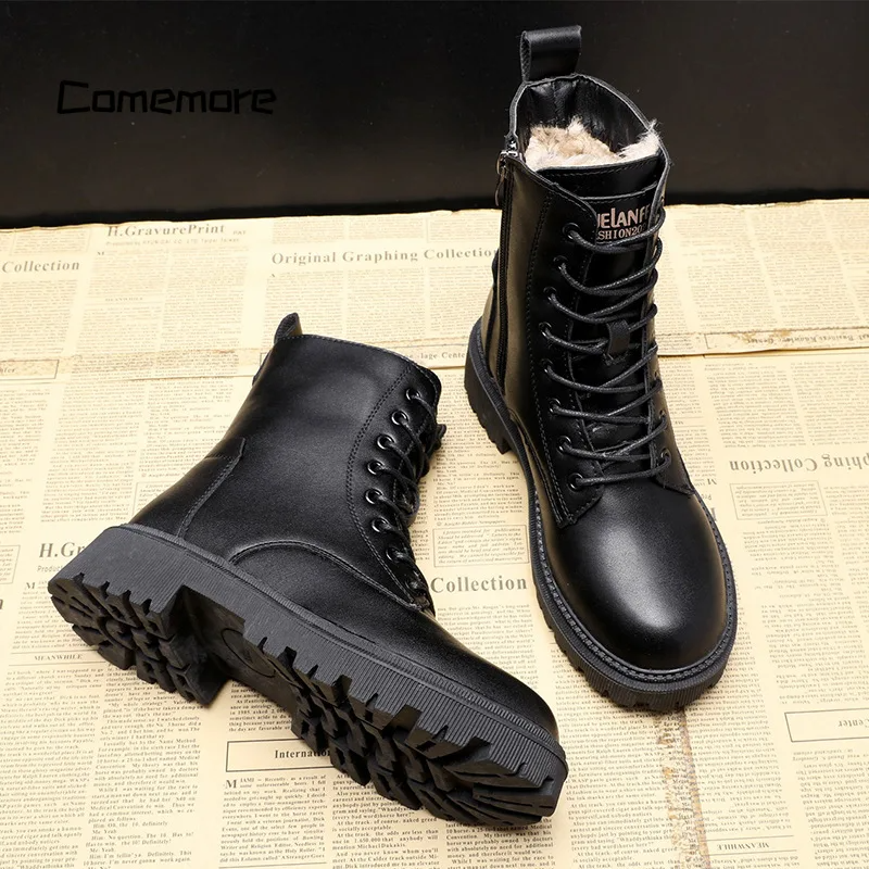 HERA | Stylische schwarze Winterstiefel