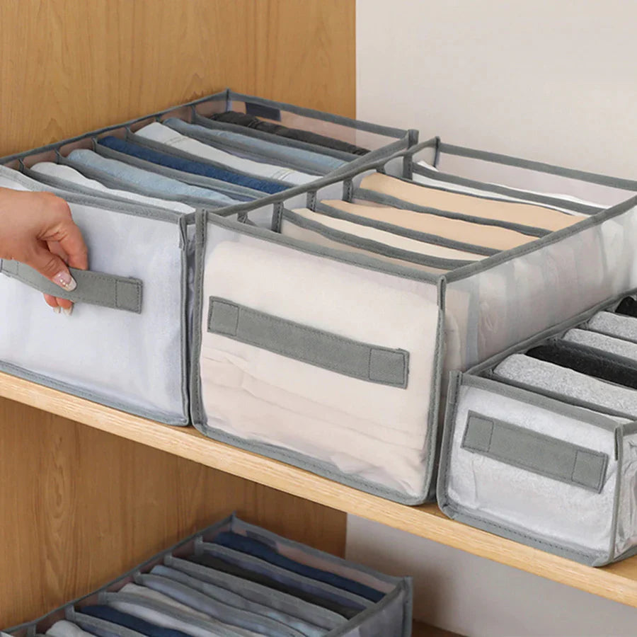 Fleksible oppbevaringsbokser for optimal organisering