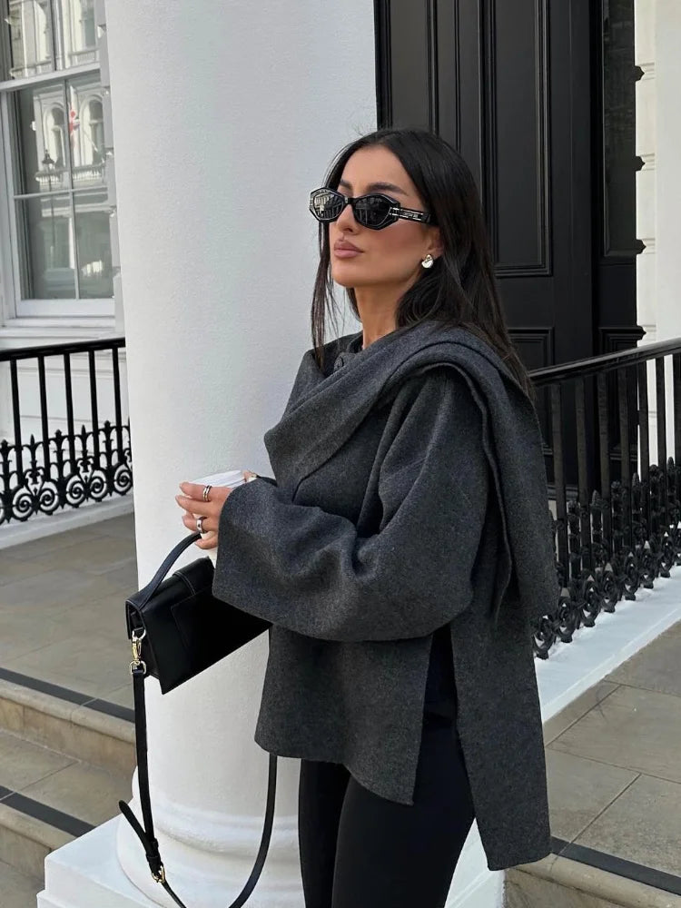 Manteau Mina™ : Eleganse i oversized for en markant stil