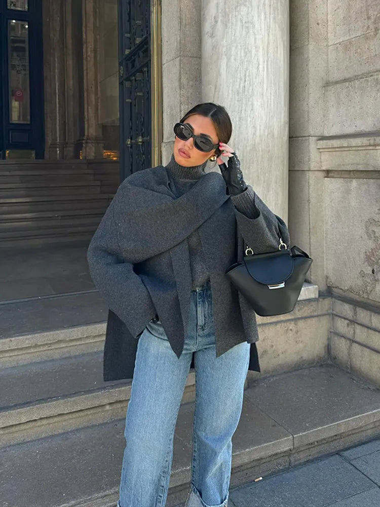 Manteau Mina™ : Eleganse i oversized for en markant stil