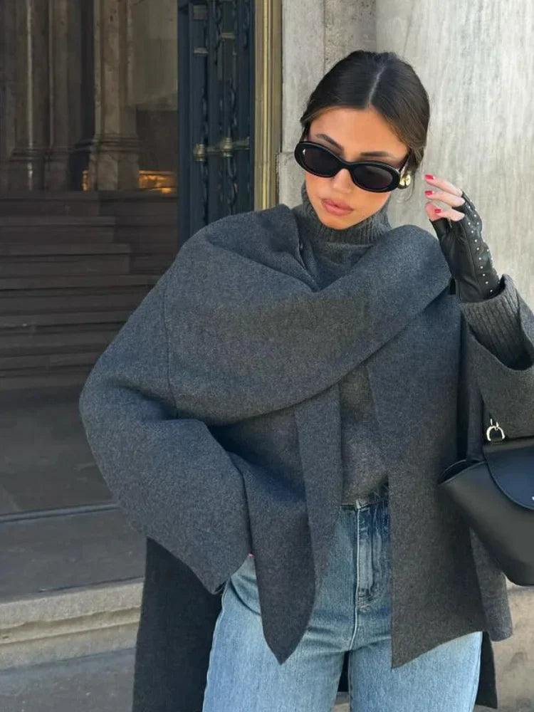 Manteau Mina™ : Eleganse i oversized for en markant stil
