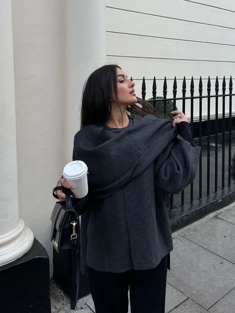 Manteau Mina™ : Eleganse i oversized for en markant stil