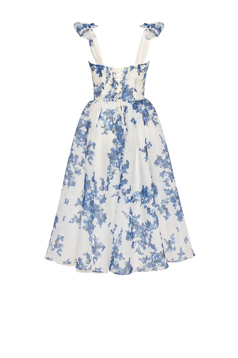 Elegante en comfortabele blauwe jurk voor elke gelegenheid