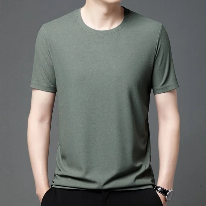 Camiseta de Punto Texturizado: Transpirable y Cómoda